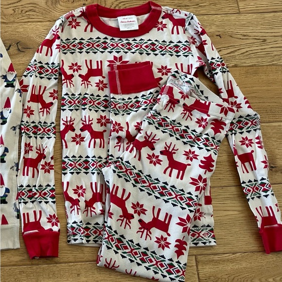 Hanna Andersson Other - Hannah Andersson long-sleeved pajama set, size 140cm/US10 in Dear Deer print